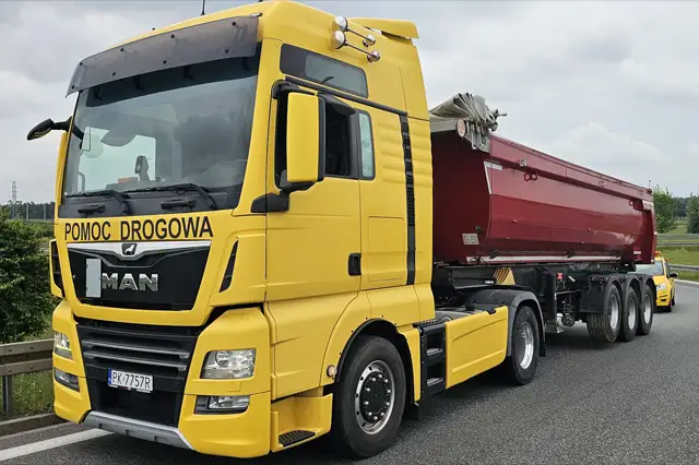 pomoc drogowa tir